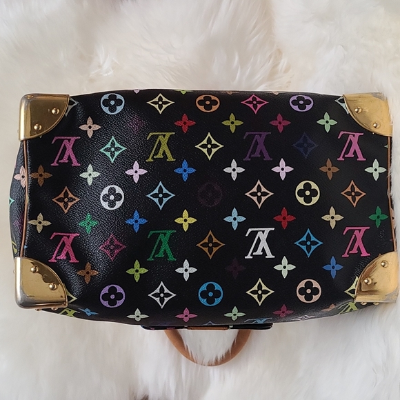 LV MULTICOLOR SPEEDY SIZE 30 - Picture 4 of 8